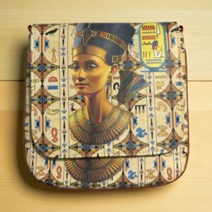 Unique Beautiful Egyptian Hand Bag With Adjustable Length Hand Made In Egypt